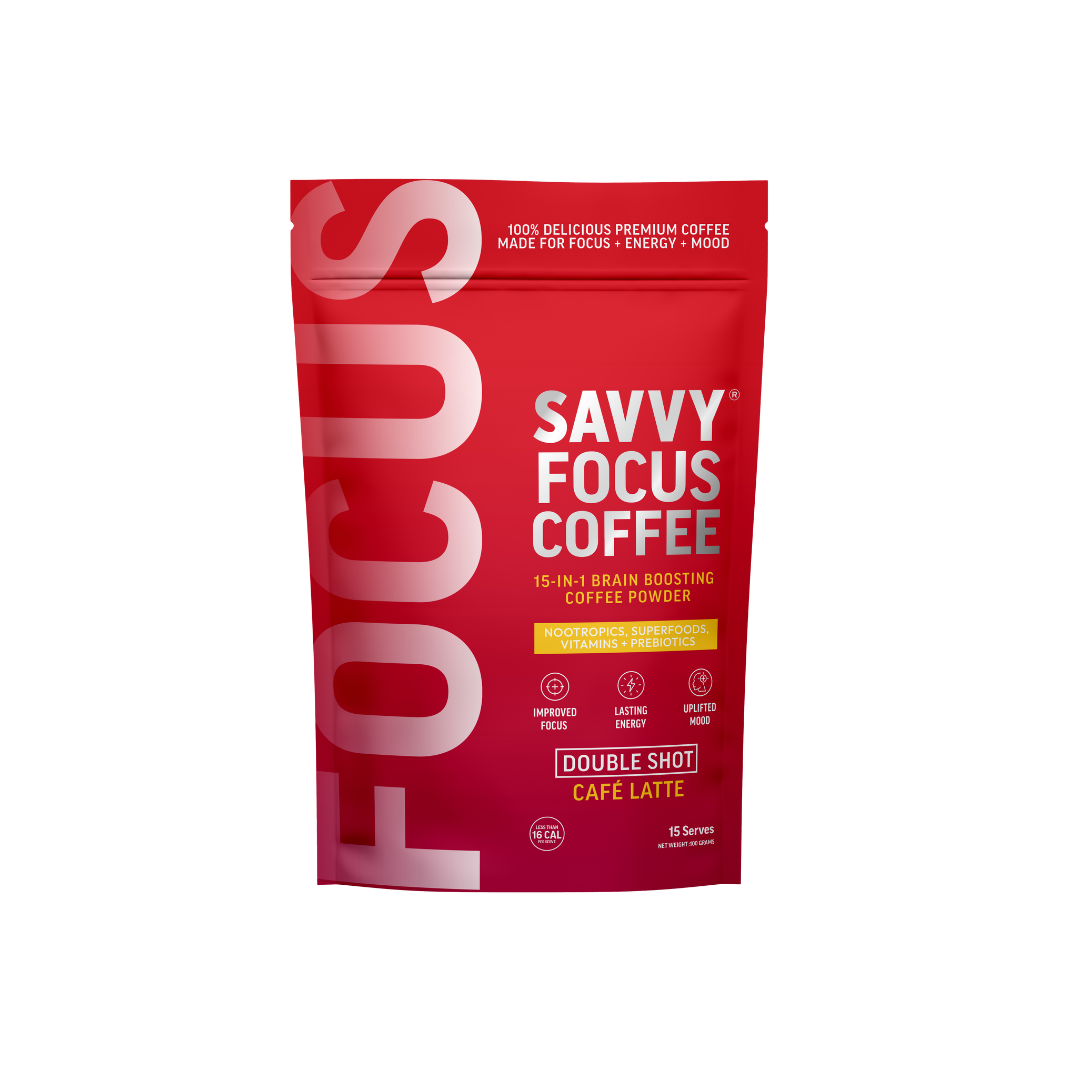 SAVVY FOCUS NOOTROPIC COFFEE – Finest & Friends