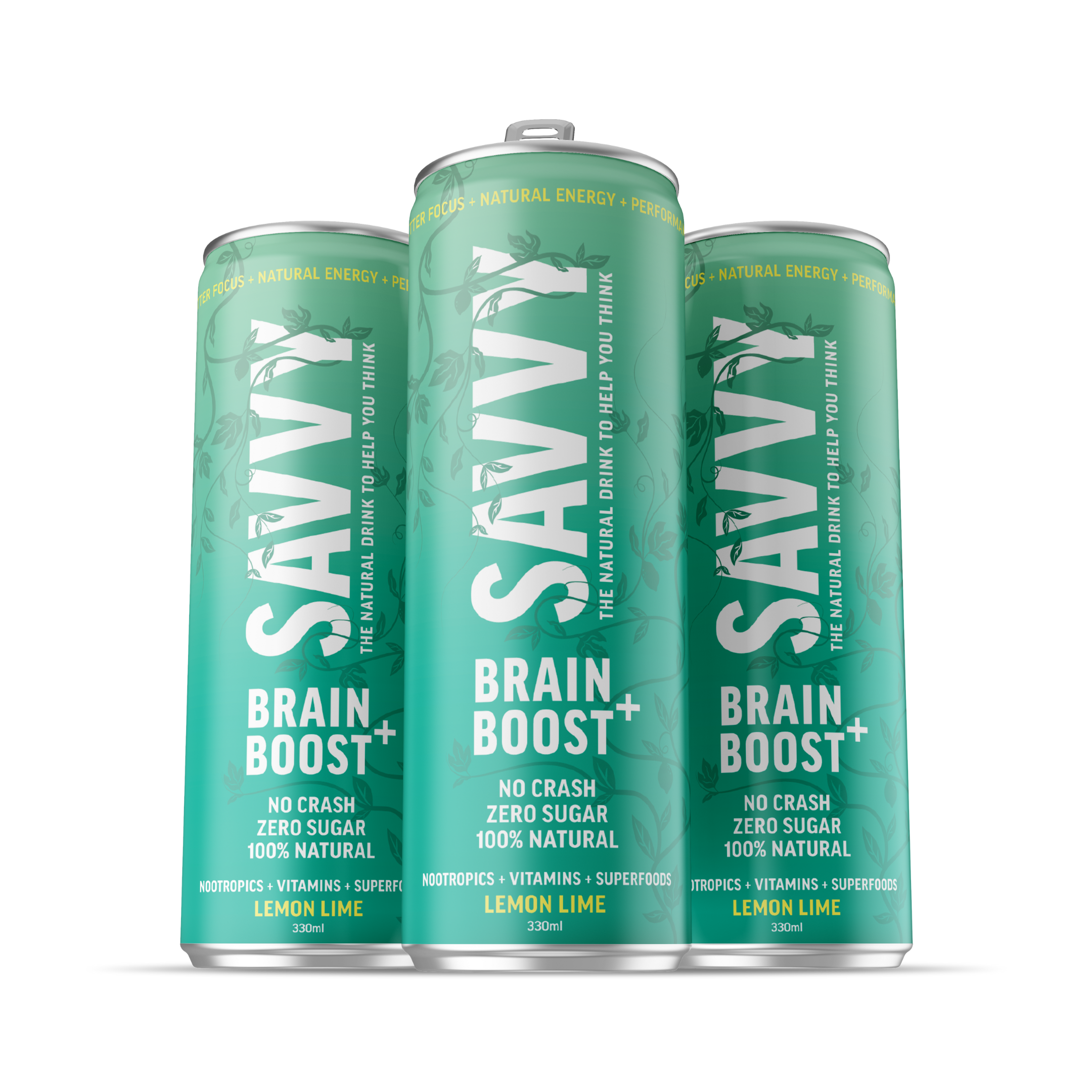 SAVVY BRAIN BOOST LEMON LIME