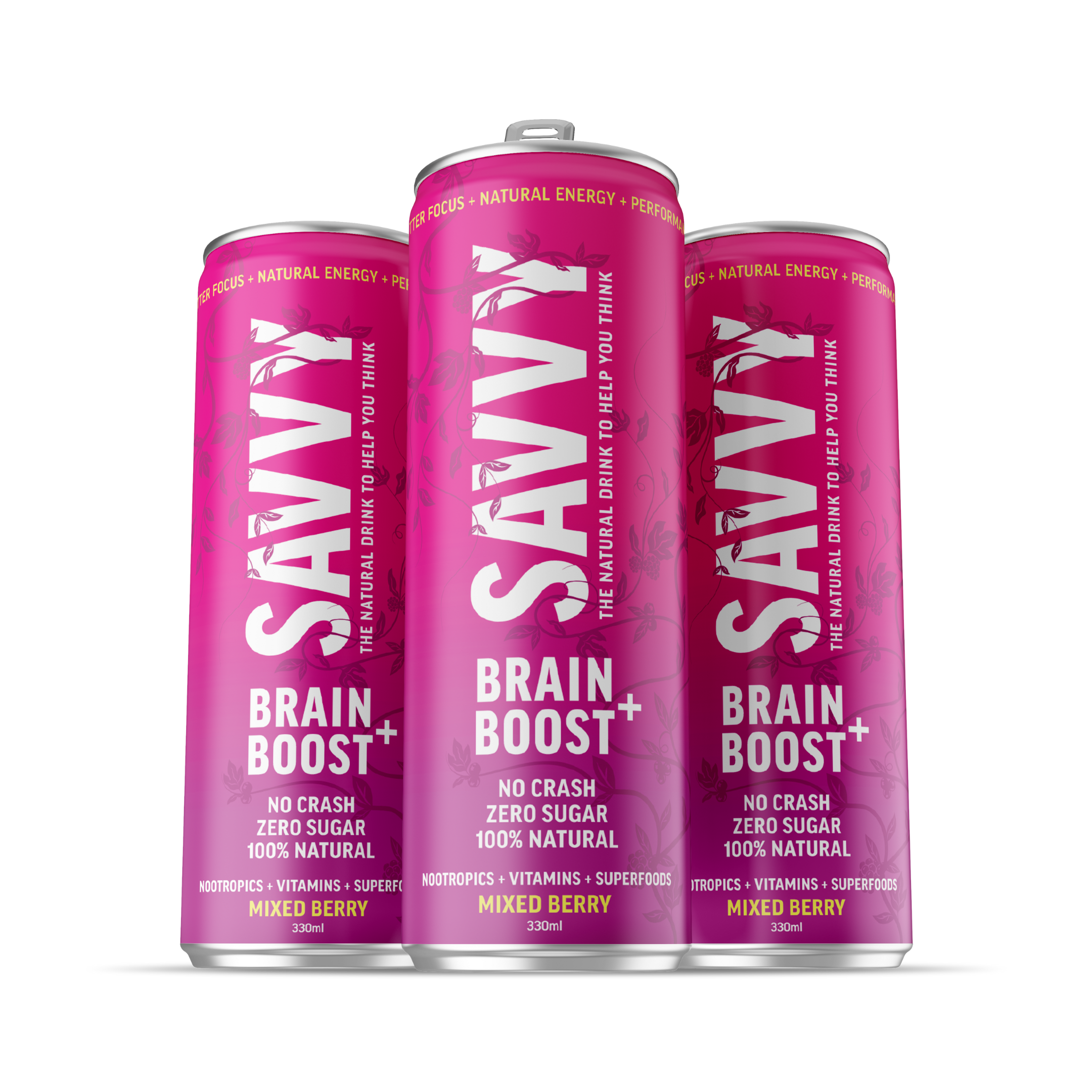 SAVVY BRAIN BOOST MIXED BERRY