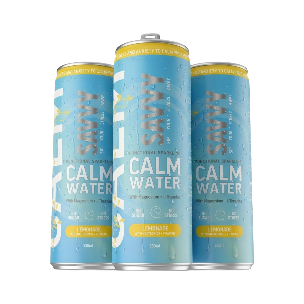 SAVVY CALM SPARKLING LEMONADE
