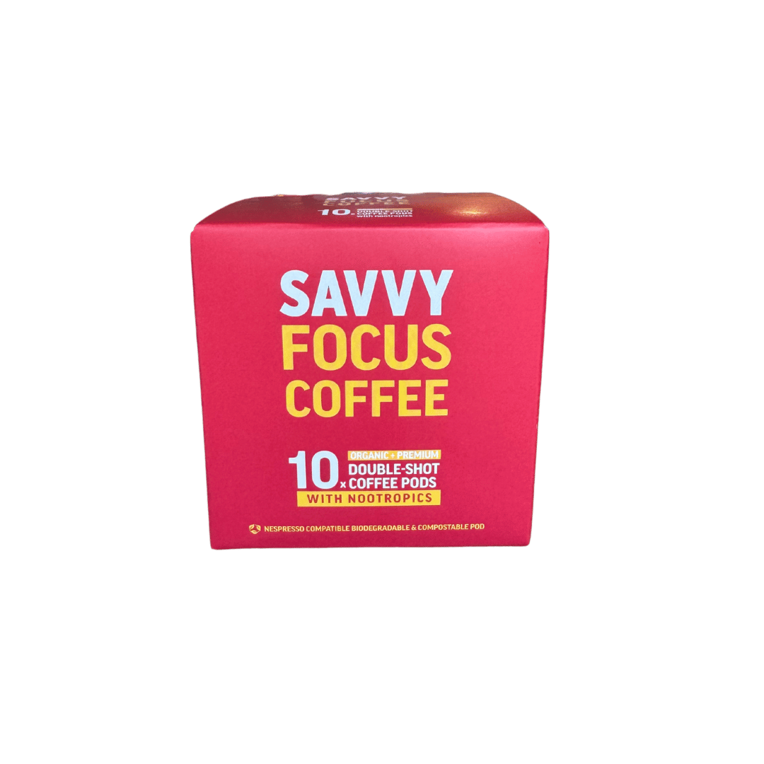 SAVVY SMART COFFEE Brain Boost Double Shot Pods