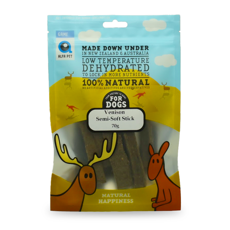 ALFA PET Venison Semi-Soft Stick