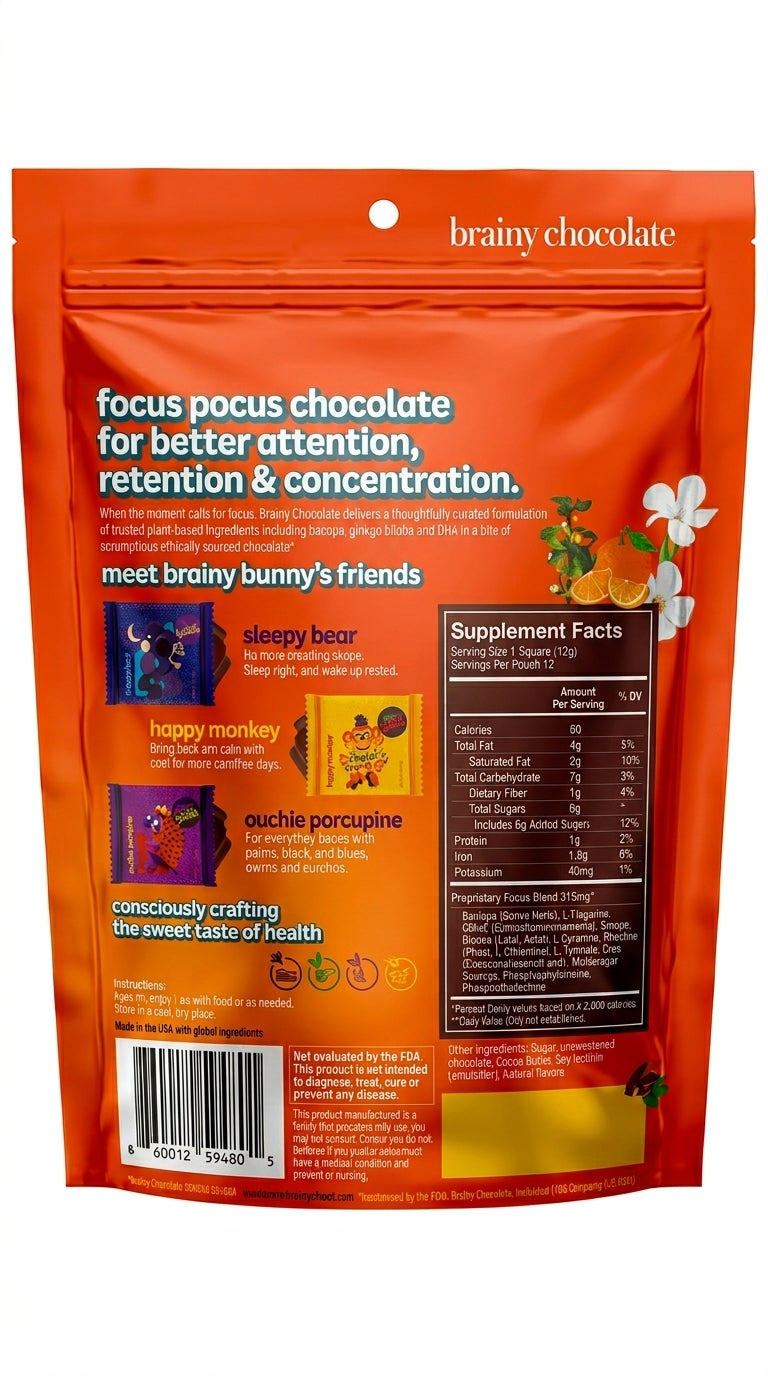 FUNCHO KIDS - BRAINY CHOCOLATE