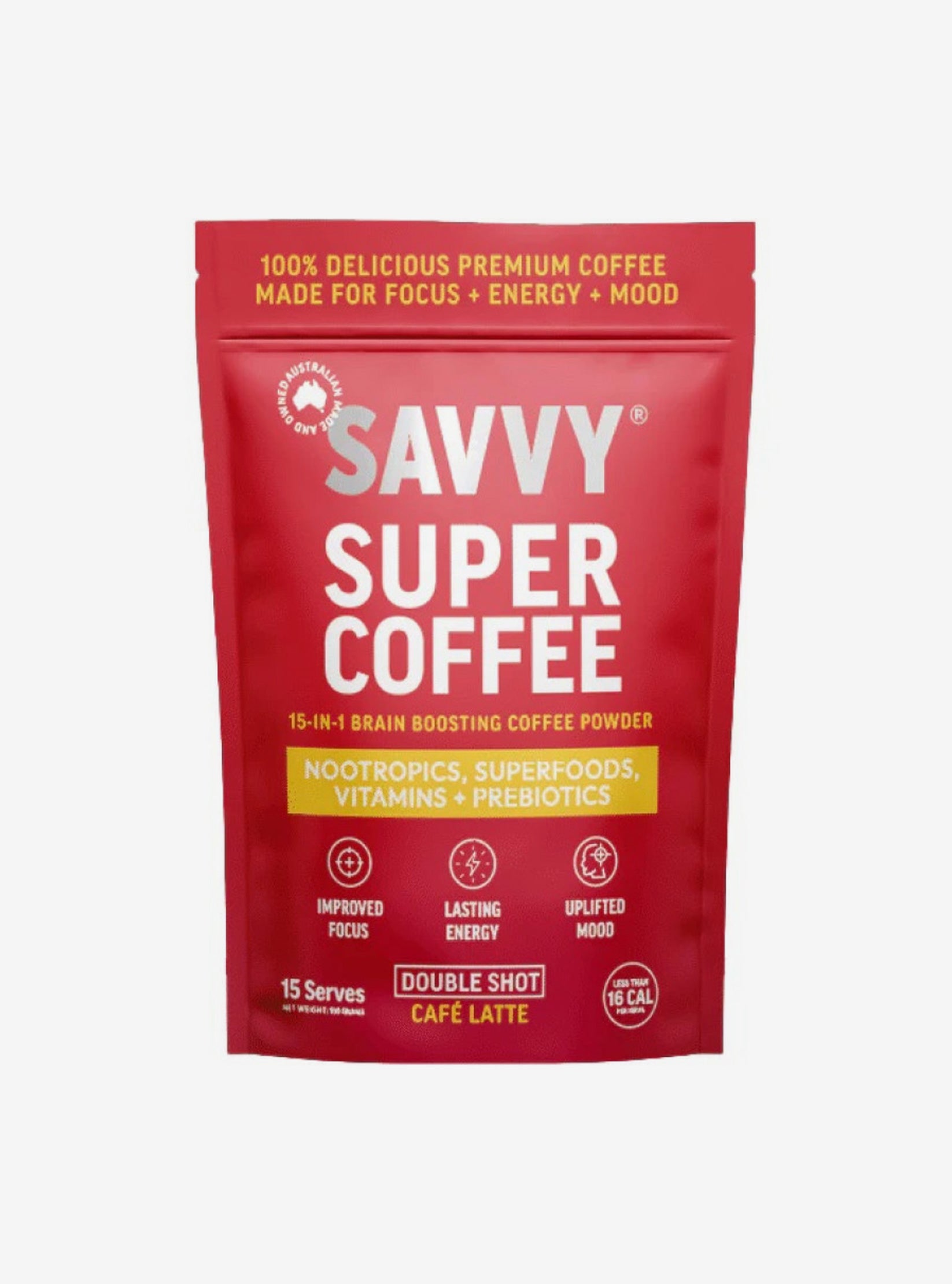 SAVVY SUPER COFFEE 100g pouch